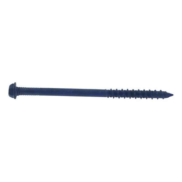 Tapcon 3/16-inch x 3-1/4-inch Climaseal Blue Slotted Hex Head Concrete Screw Anchors w/Drill Bit, 100PK 3060C - main